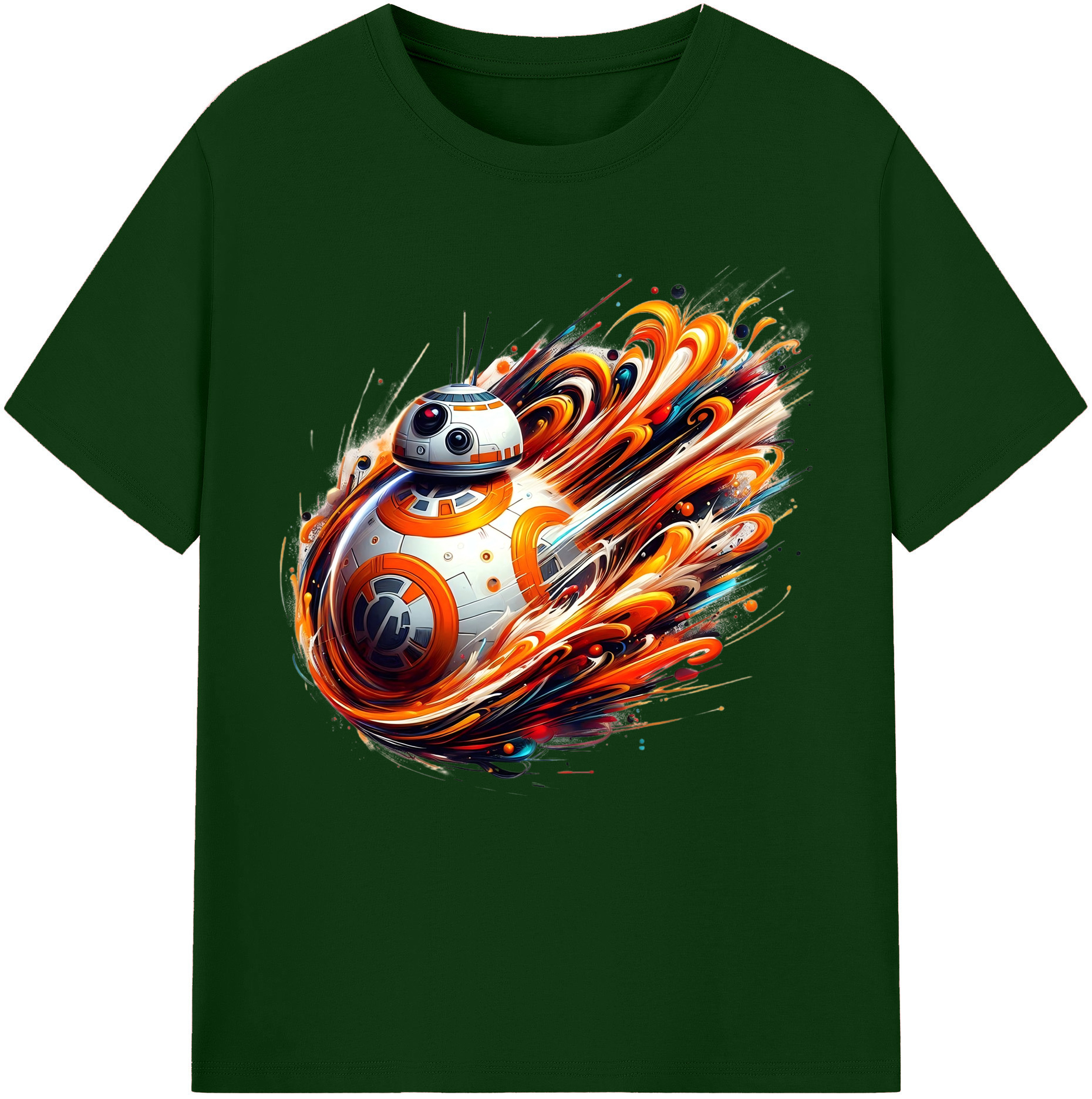 （画像用） スター・ウォーズ Star Wars 綿100％半袖Tシャツ（フロントプリント）